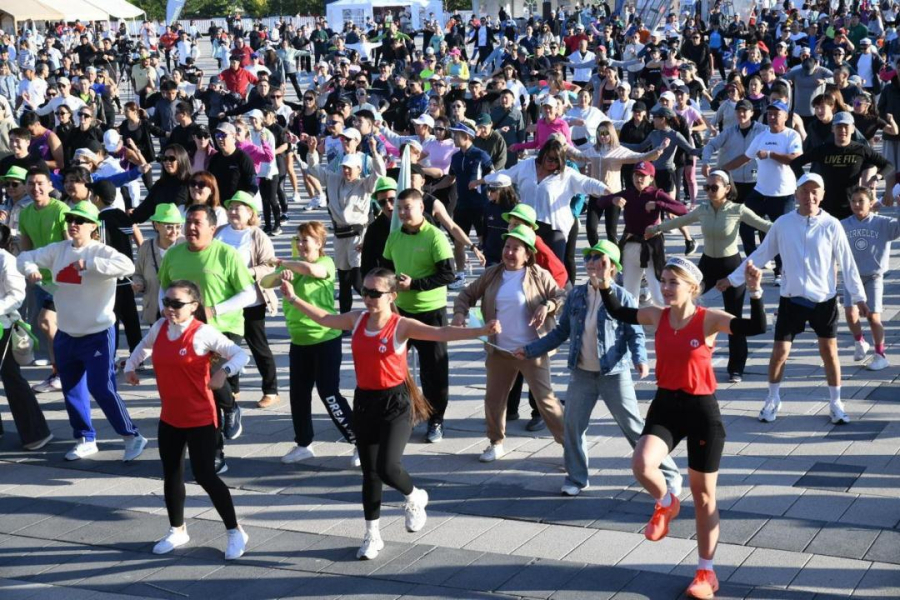 Тысячи казахстанцев пробежали ради тех, кто ждёт пересадки органов