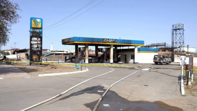 Взрыв на АЗС в Кульсары: троих пострадавших перевели в областную больницу