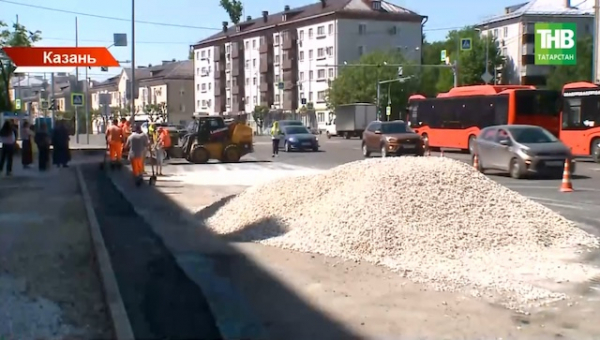 Движение на Сибирском тракте в Казани ограничат с 12 по 29 сентября