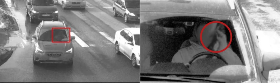 В Татарстане камеры начали фиксировать водителей с телефоном за рулем