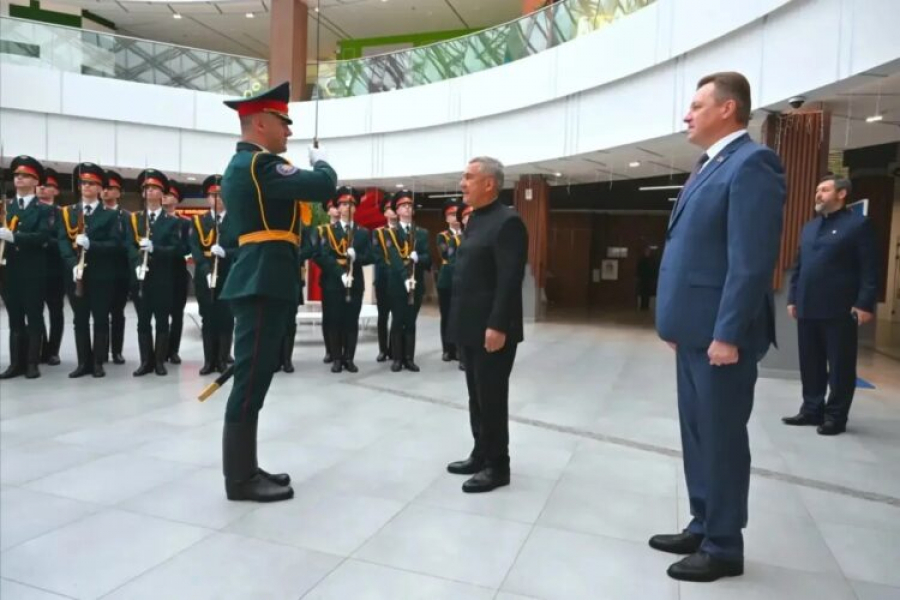 Рустам Минниханов в Минске осмотрел образовательный центр белорусского МЧС