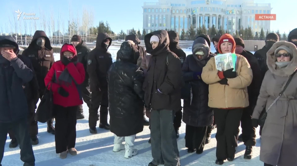 «Нас тоже расстреляйте!» Искавших справедливости для убитых во время Кантара задержали у Акорды