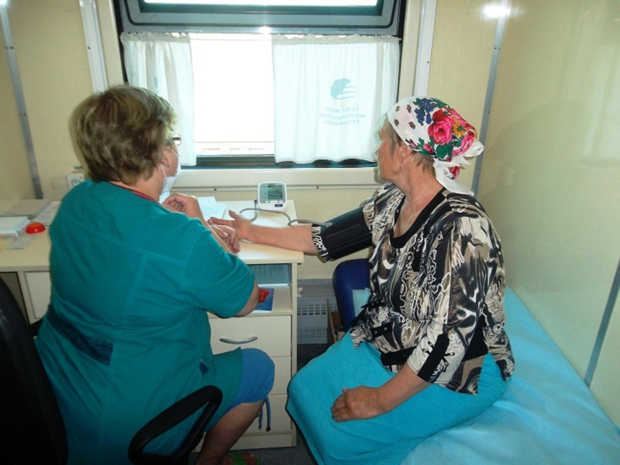 Поезд здоровья и надежд