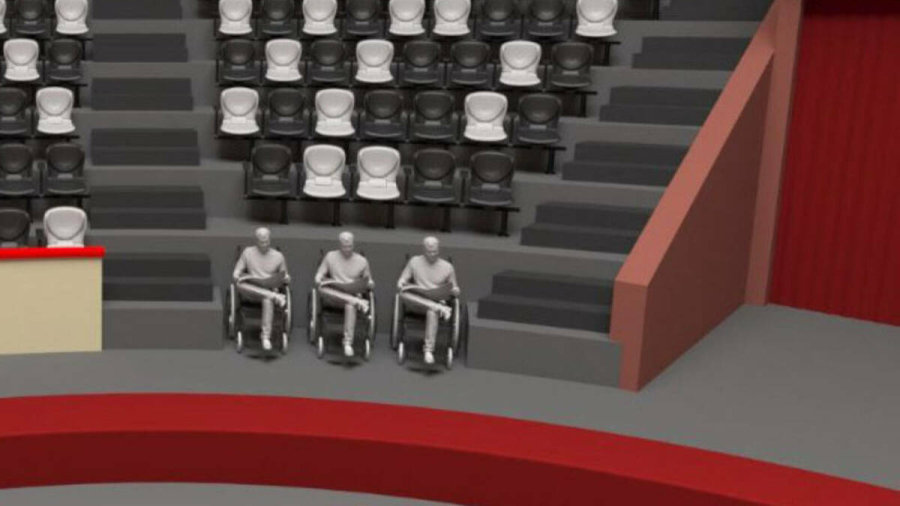 Специальные места для зрителей в инвалидных колясках оборудовали в Казанском цирке