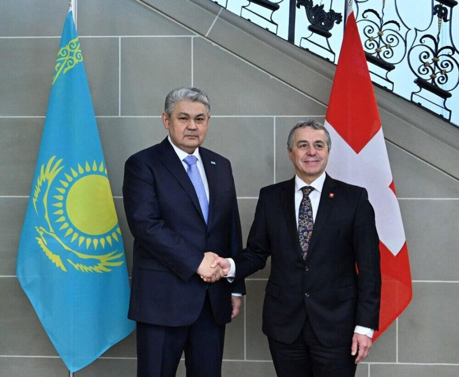 Казахстан и Швейцария нацелены на дальнейшее расширение партнерства