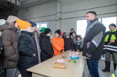 Казанский Водоканал показал школьникам, как устроена работа очистных сооружений