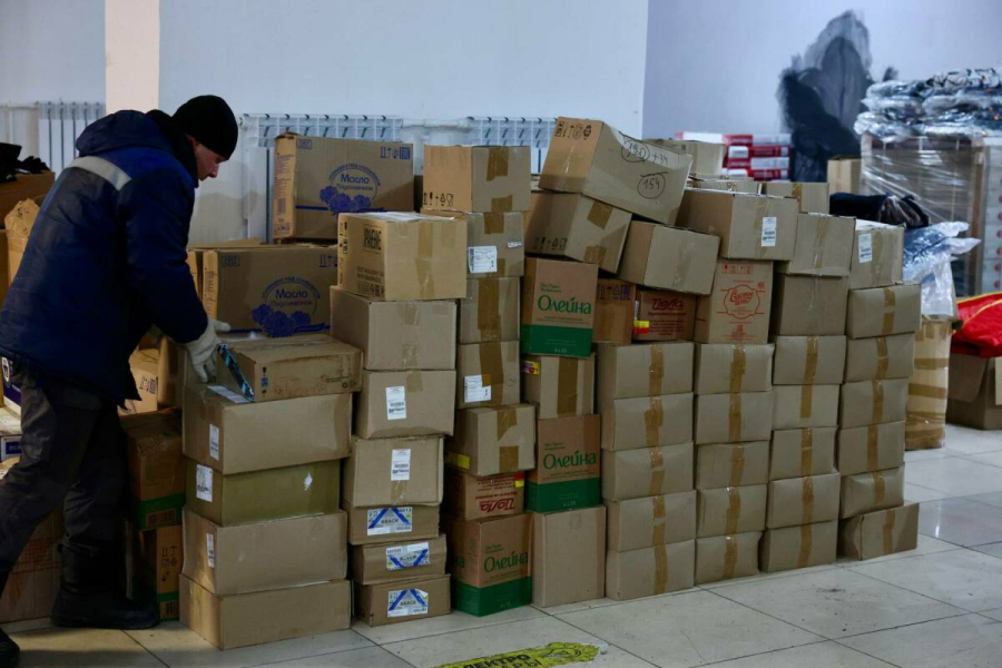 Из Чистопольского района в Лисичанск доставили более 8 тонн гуманитарной помощи