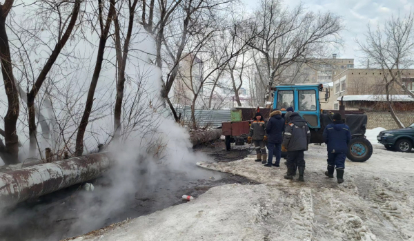 В Петропавловске десятки домов остались без тепла из-за коммунальной аварии   