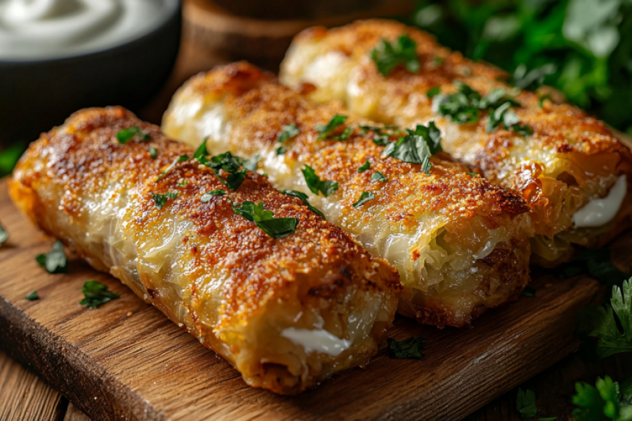 Голубцы больше не тушу &mdash; это слишком скучно: хрустящие в панировке &mdash; вот, что уплетает наша семья