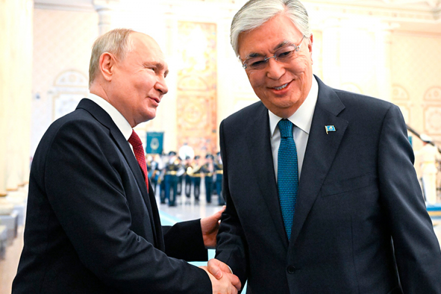 Токаев &ndash; Путину: &laquo;Мы&nbsp;друзья, братья. У&nbsp;нас очень много общего&raquo;