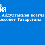 Фарид Абдулганиев возглавил Госсовет Татарстана