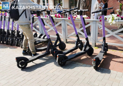 В Алматы усилили контроль за электросамокатами