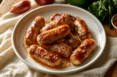 Готовлю из фарша в духовке — вкуснее шашлыка: мясные колбаски на замену надоевшим котлетам