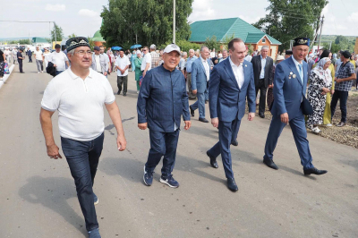 Минниханов на Сабантуе в Мордовии: хозяева праздника — наши добрые друзья