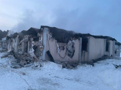 В Малой Шильне у 60-летнего жителя пожар спалил надворные постройки